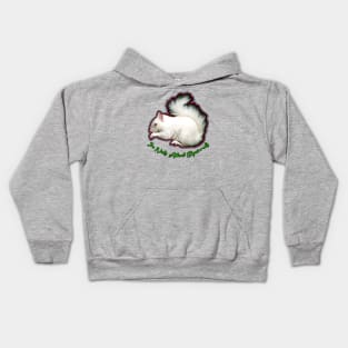 albino squirrel quote Kids Hoodie